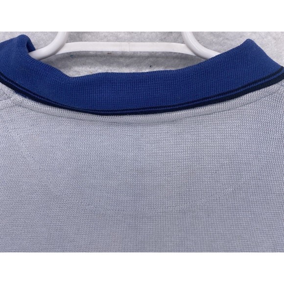 Bear Surf Shirt Men Size Large Logo Pull Over Top V Neck Grey Vintage 1990's - Picture 10 of 10